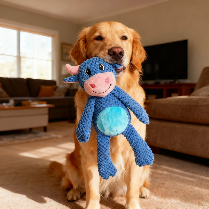 Durable Interactive Plush Dog Toy Soft Large Companion Toy for Small Medium Large Dogs