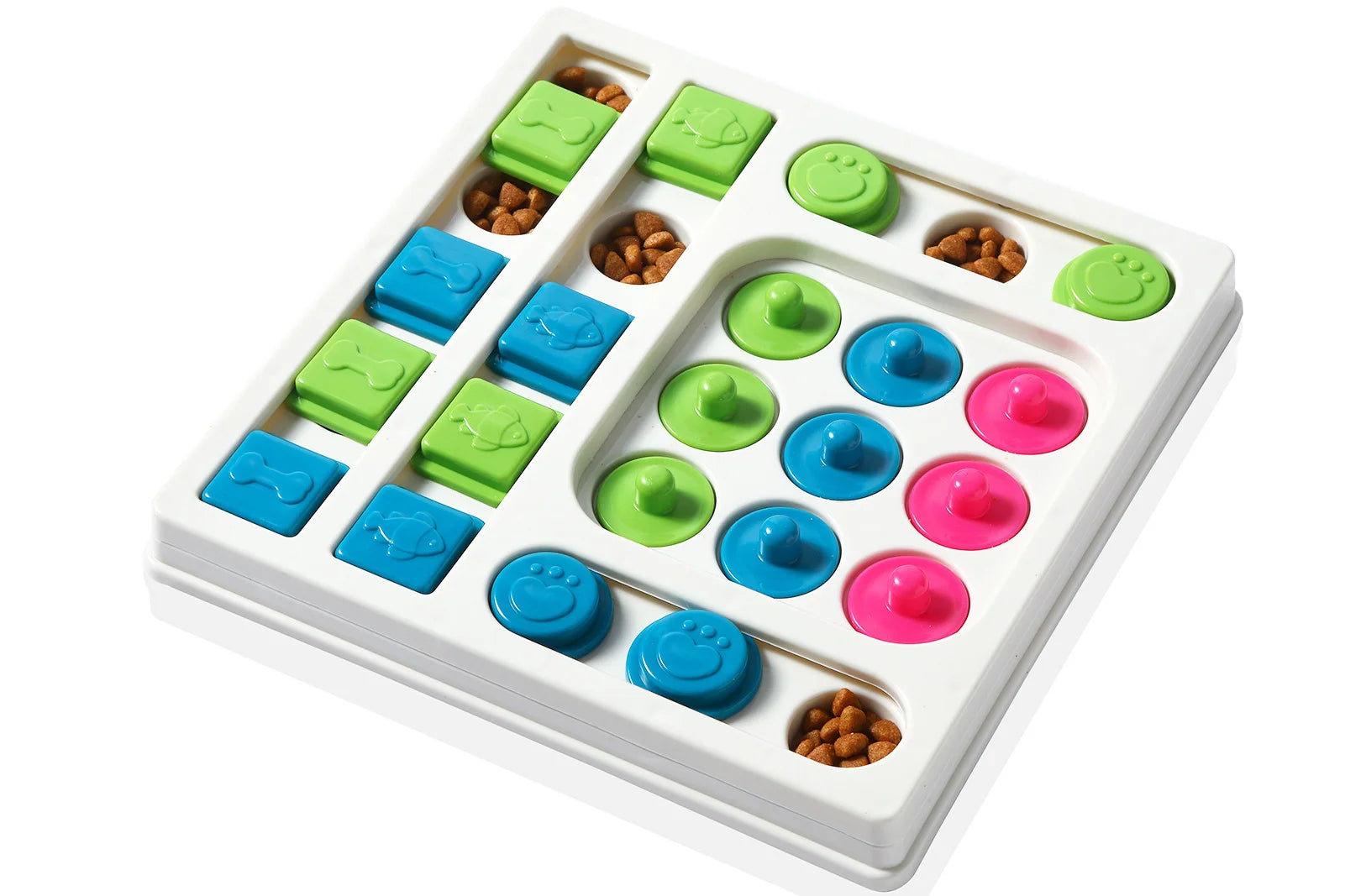 Dog Puzzle Toys Slow Feeder Interactive Increase Puppy IQ Food Dispenser Slowly Eating NonSlip Bowl Pet Cat Dogs Training Game