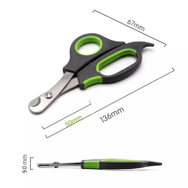 1PCS Pet Nail Clippers Claw Trimmer Small Animals Nail Grooming Clipper For Dog Cat