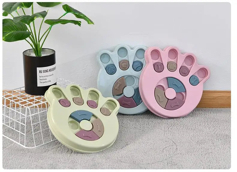 Dog Toys Puzzle Slow Feeder Interactive Increase Puppy IQ Food Dispenser Slowly Eating NonSlip Bowl Pet Cat Dogs Training Game
