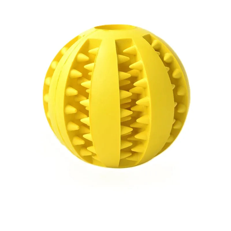 Dog Treat Toy Ball Dog Tooth Cleaning Toy Interactive Dog Toys Treat Dispensing Ball Dental Care Toy Cognitive dog toy Chew Toys
