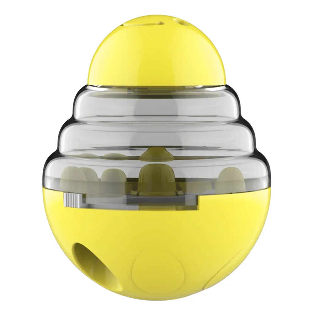Dog Toy Treat Dispenser For Small Big Dogs Interactive Shaking Leakage Food Container Increases IQ Tumbler Pet Track Rolling Toy