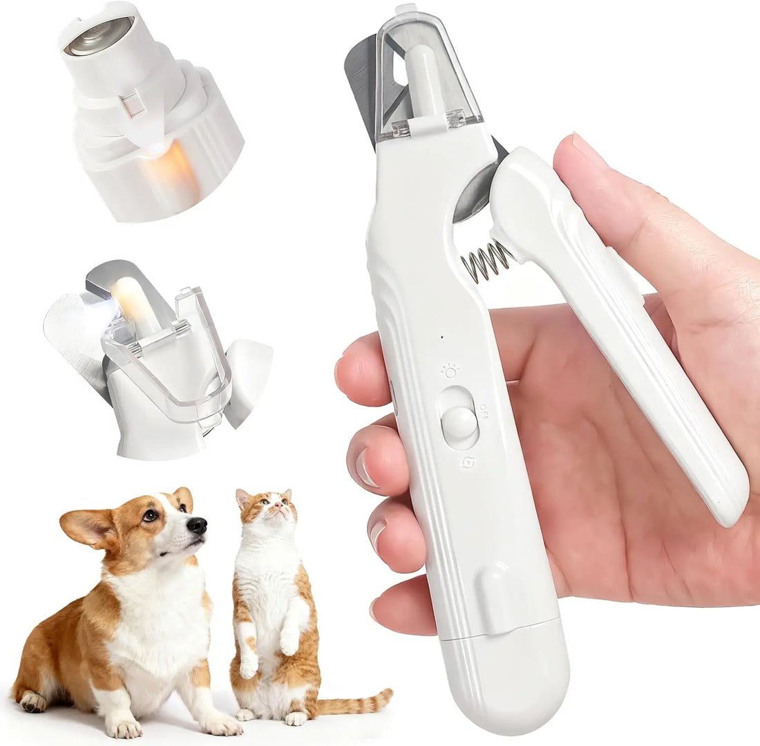 2 in1 Electric Pet Nail Clipper for Dog Nail Grinders Rechargeable USB Charging Pet Grooming Tools For Small Medium Large Dogs