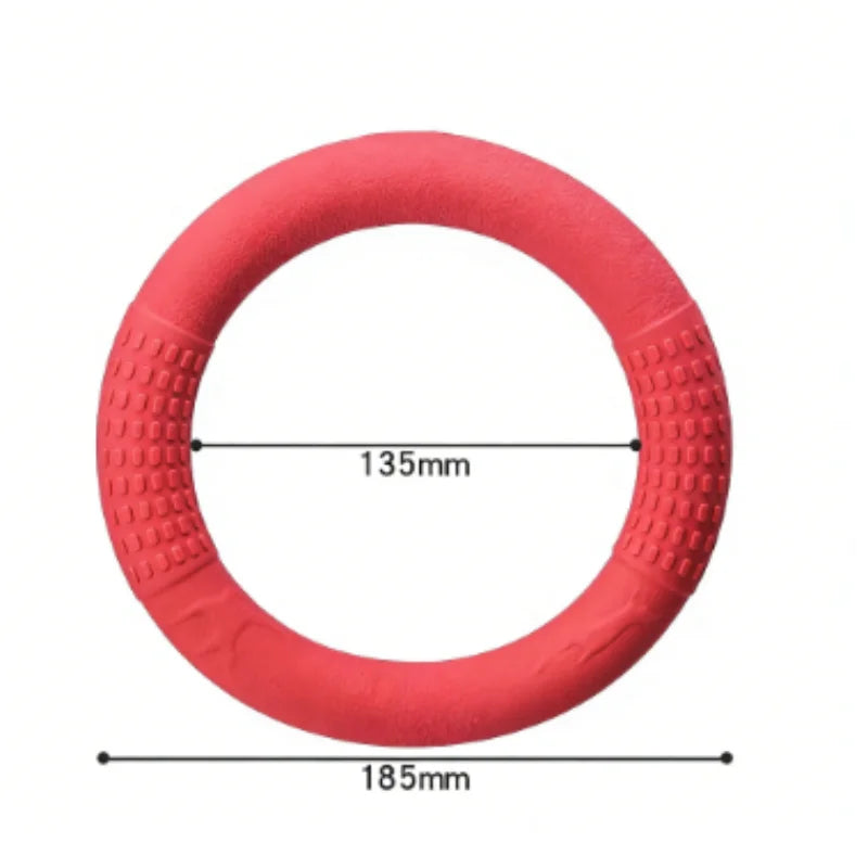 Dog Ring Toys Indestructible Chewing Flying Floating Training Tools Fetch for Small Medium Large Dogs Throwing Catching Flying
