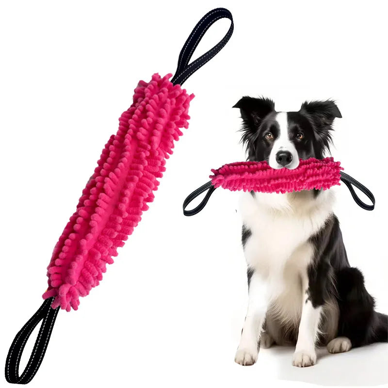 Dog Tug Toy Durable Rope Chew Toy Interactive Training Toy Pet Dental Cleaning Toy for Small Medium Dogs Puppy Pet Supplies