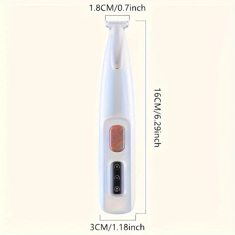 Professional Electric Pet Grooming Scissors, Quiet and Gentle Operation, Cordless Dog and Cat Hair Trimmer