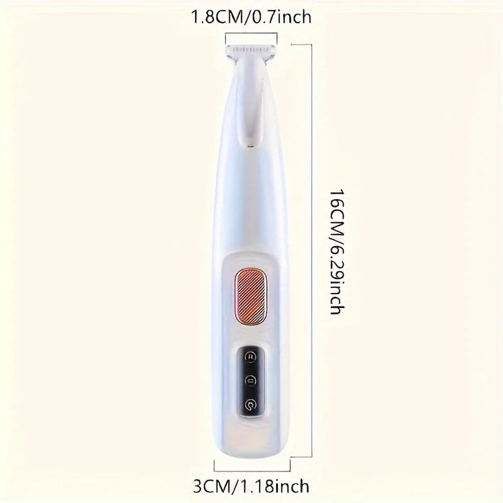 Professional Electric Pet Grooming Scissors, Quiet and Gentle Operation, Cordless Dog and Cat Hair Trimmer