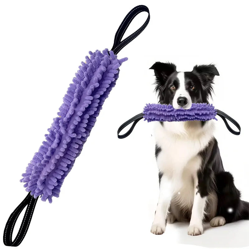 Dog Tug Toy Durable Rope Chew Toy Interactive Training Toy Pet Dental Cleaning Toy for Small Medium Dogs Puppy Pet Supplies