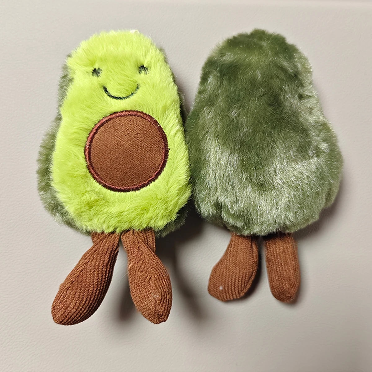 A Cute Avocado Pet Plush Toy, Suitable for Daily Companionship of Small and Medium-Sized Dogs