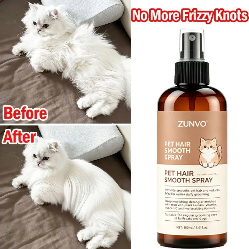 No-Rinse Dry Shampoo For Dogs & Cats, Water-Free Formula For Convenient Pet Cleaning