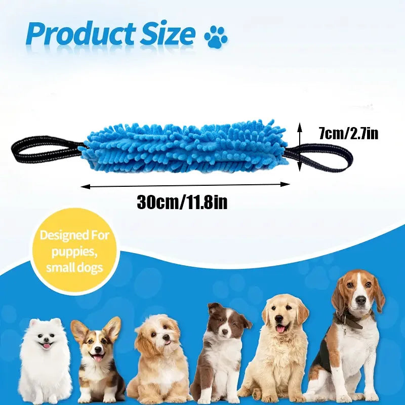 Dog Tug Toy Durable Rope Chew Toy Interactive Training Toy Pet Dental Cleaning Toy for Small Medium Dogs Puppy Pet Supplies