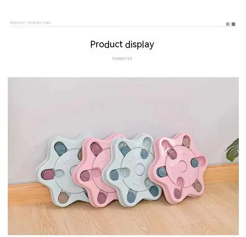 Dog Toys Puzzle Slow Feeder Interactive Increase Puppy IQ Food Dispenser Slowly Eating NonSlip Bowl Pet Cat Dogs Training Game