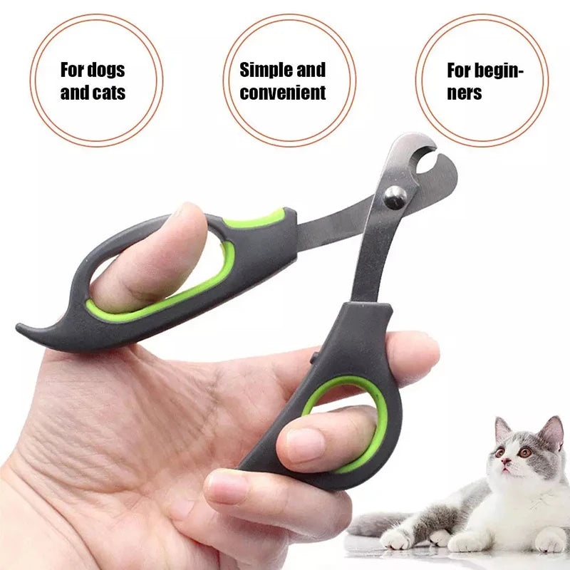 1PCS Pet Nail Clippers Claw Trimmer Small Animals Nail Grooming Clipper For Dog Cat