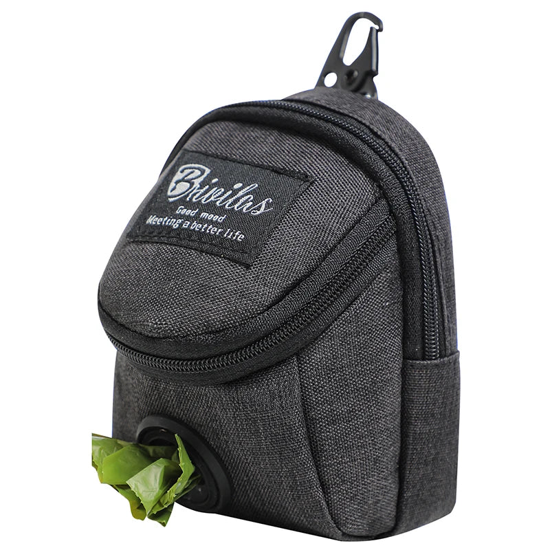 Pet Dog Treat Pouch Portable Multifunction Dog Training Bag Outdoor Travel Dog Poop Bag Dispenser Durable Pet Accessories
