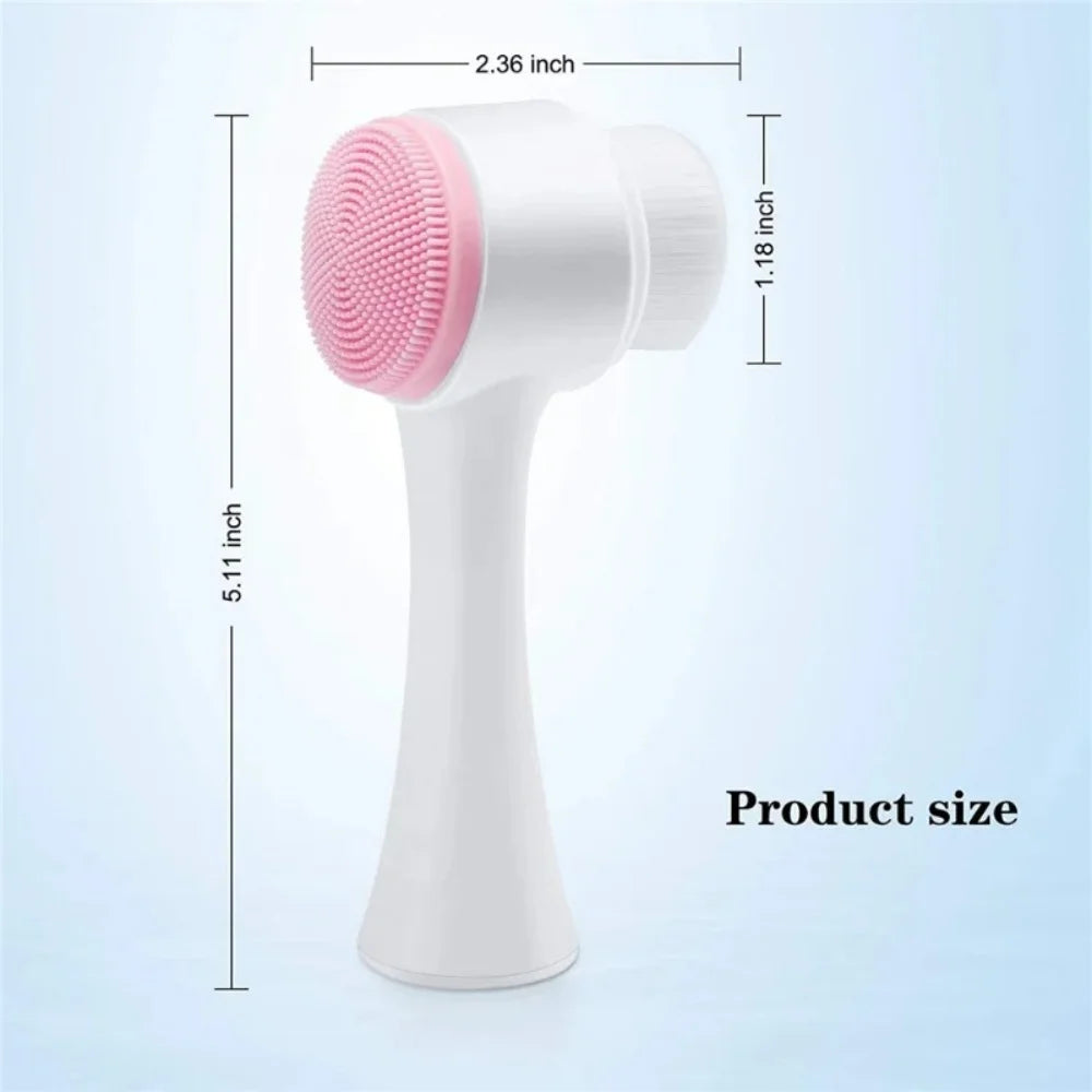 1pc- Silicone Pet Paw Cleaner & Massage Brush Dual Sided Dog Grooming Tool For Healthy Coats And Claws Pet Cleaning Tools