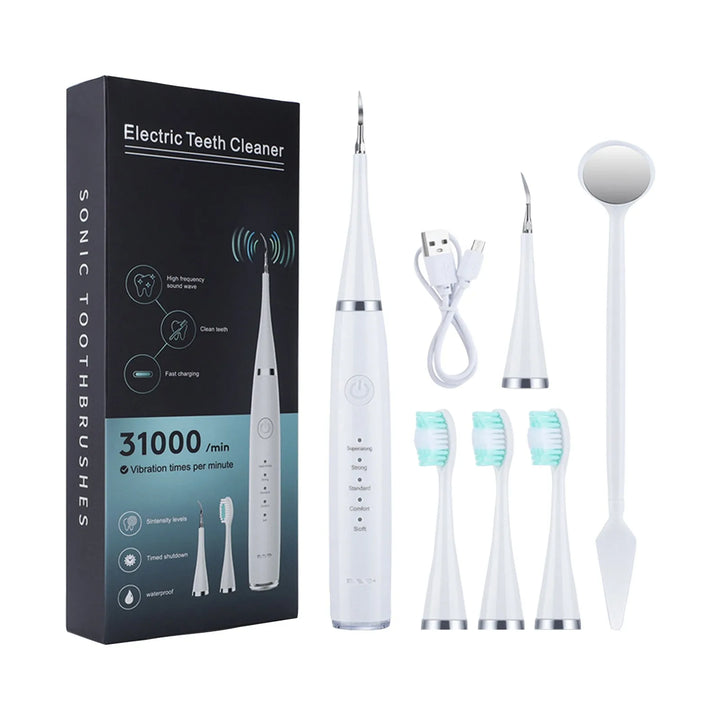 Ultrasonic Portable Electric Dog Toothbrush Professional Plaque Calculus Removal Teeth Whitening For Pet Dental Care Cleaner