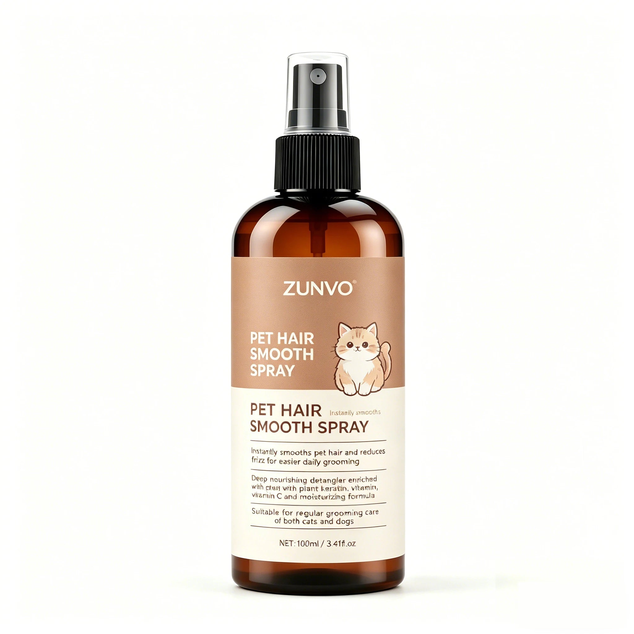 No-Rinse Dry Shampoo For Dogs & Cats, Water-Free Formula For Convenient Pet Cleaning