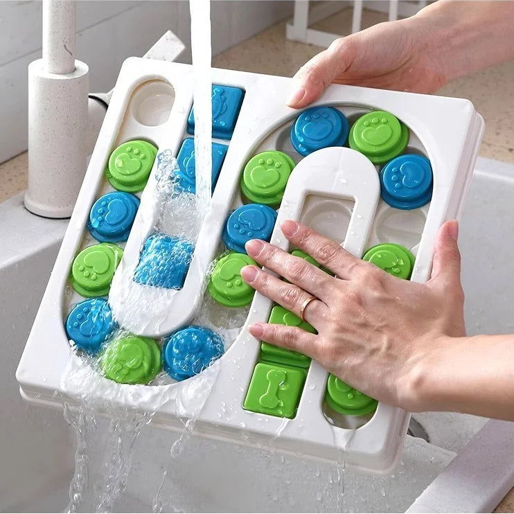 Dog Puzzle Toys Slow Feeder Interactive Increase Puppy IQ Food Dispenser Slowly Eating NonSlip Bowl Pet Cat Dogs Training Game