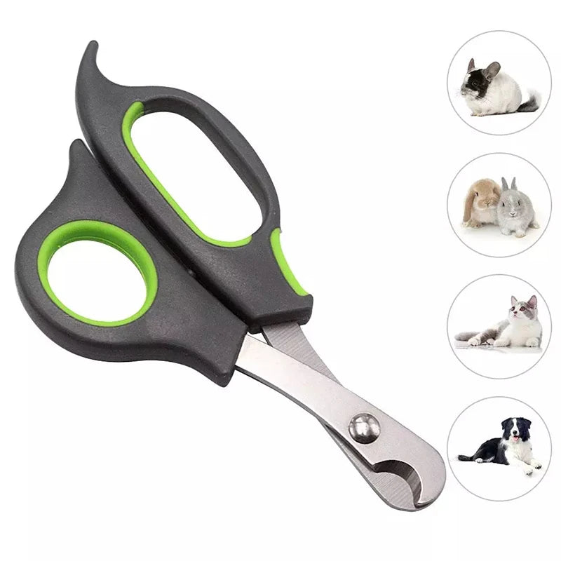 1PCS Pet Nail Clippers Claw Trimmer Small Animals Nail Grooming Clipper For Dog Cat