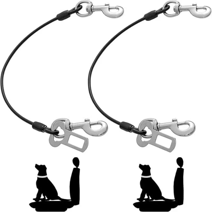 1Pc Chew-Proof Dog Car Harness Durable,Comfy & Secure Seat Belt for Small/Medium Dogs-A Pet Travel Essential