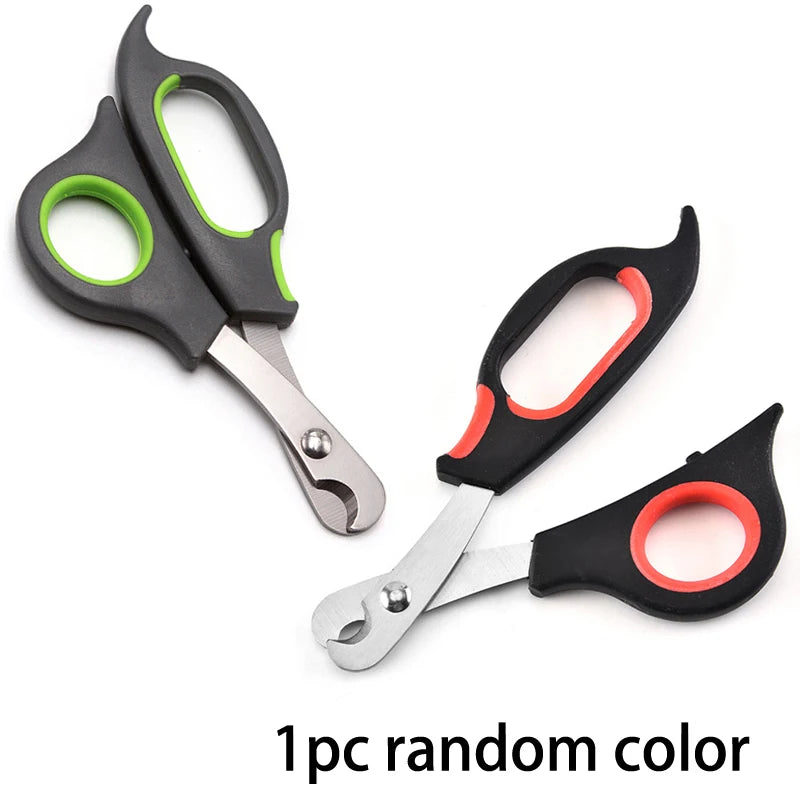 1PCS Pet Nail Clippers Claw Trimmer Small Animals Nail Grooming Clipper For Dog Cat