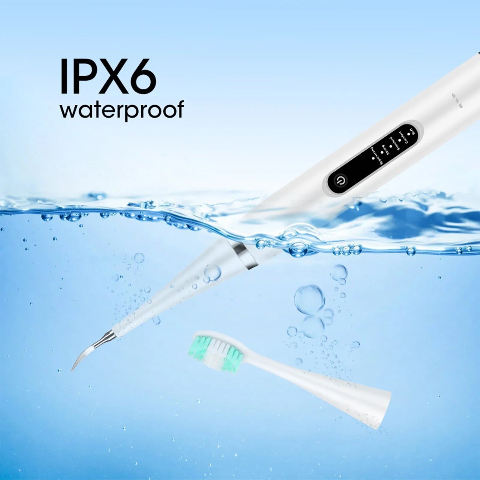 Ultrasonic Portable Electric Dog Toothbrush Professional Plaque Calculus Removal Teeth Whitening For Pet Dental Care Cleaner