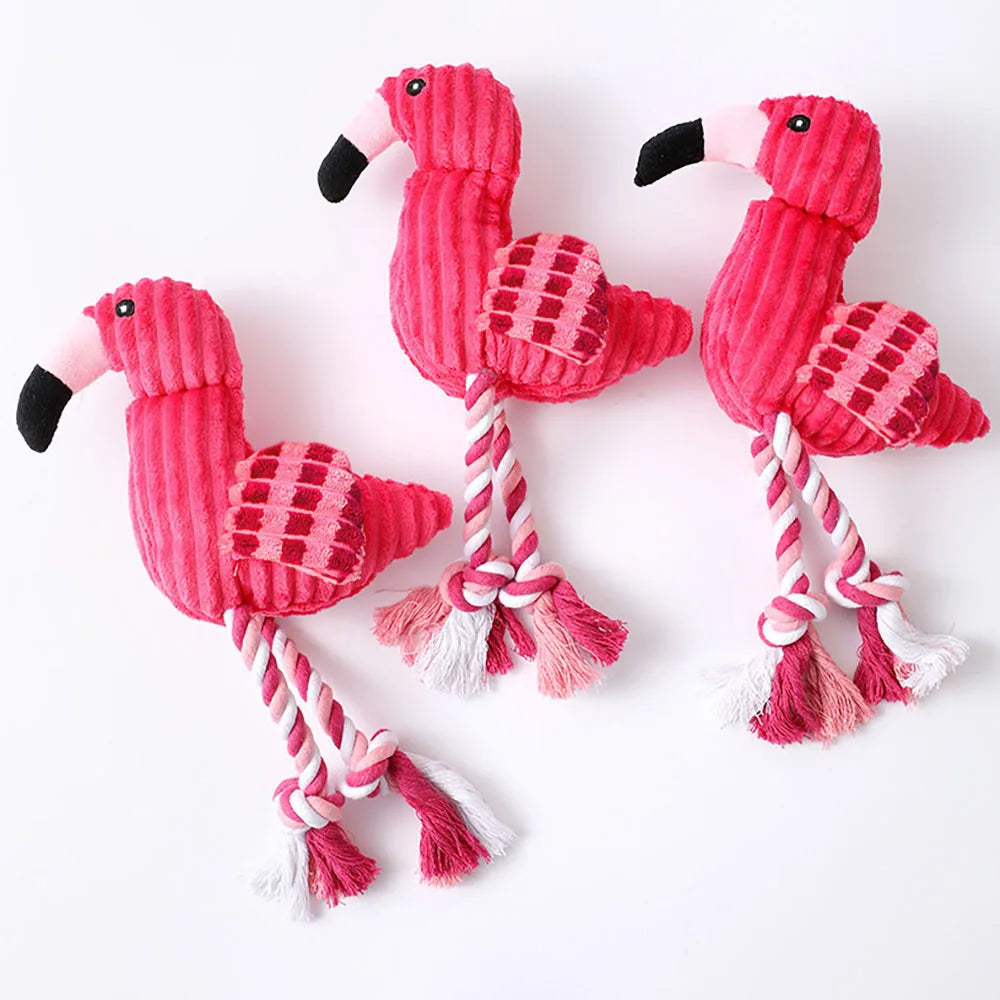 Animal Shape Squeaky Toys Plush Dog Toy Cute Bite Resistant Corduroy Dog Toys for Small Large Dogs Puppy Accessories Pet Product