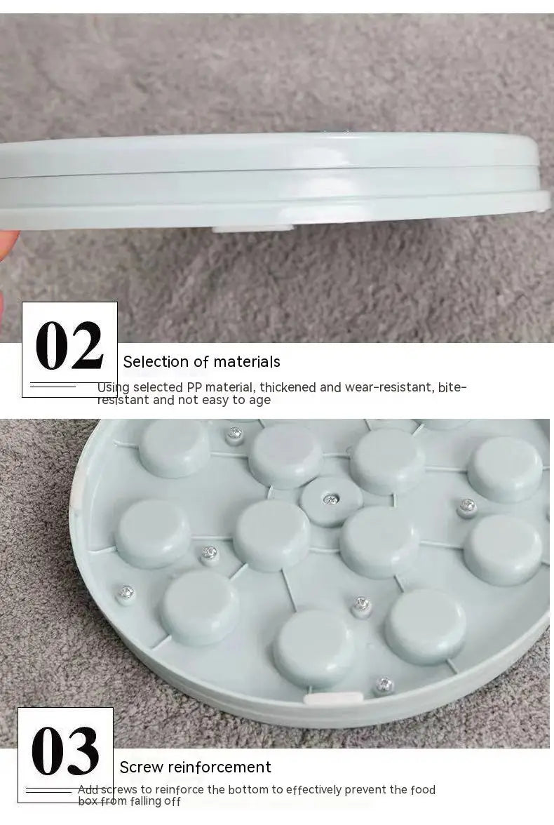 Dog Toys Puzzle Slow Feeder Interactive Increase Puppy IQ Food Dispenser Slowly Eating NonSlip Bowl Pet Cat Dogs Training Game