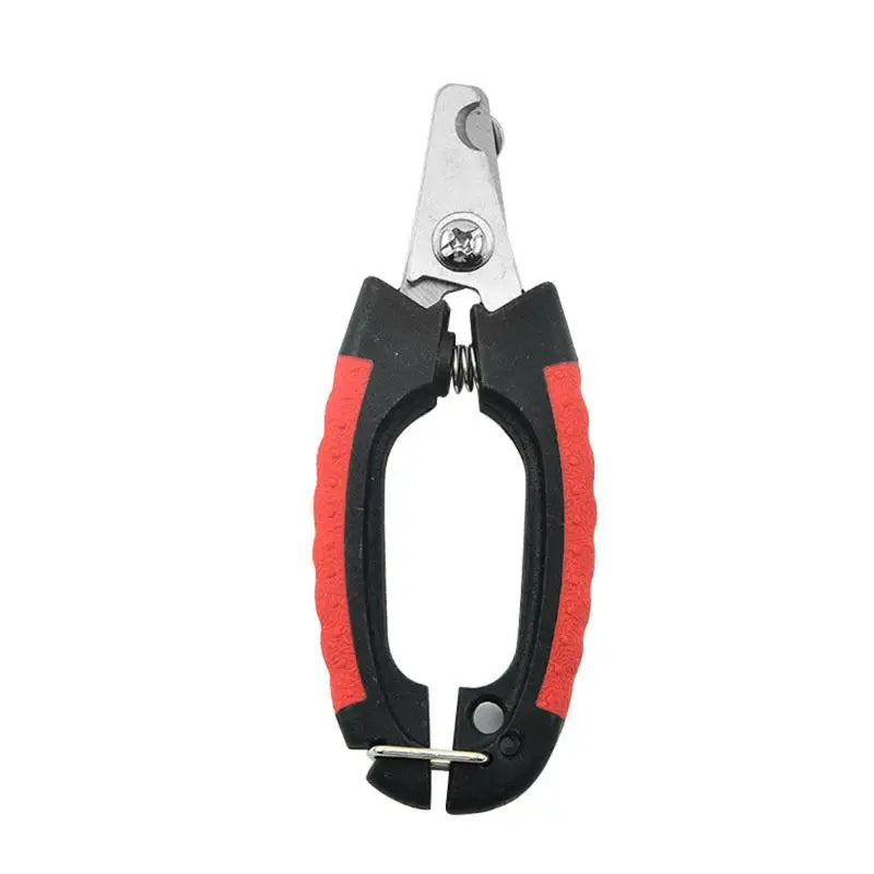 SU 1Pcs Stainless Steel Grooming Scissors Clippers Professional Pet Dog Nail Clipper Cutterfor Animals Dogs Cats Rabbit