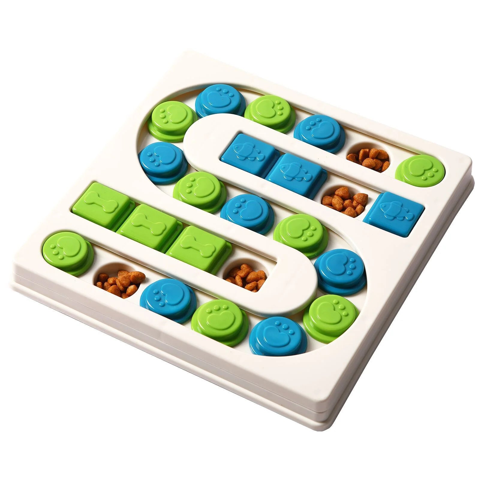 Dog Puzzle Toys Slow Feeder Interactive Increase Puppy IQ Food Dispenser Slowly Eating NonSlip Bowl Pet Cat Dogs Training Game