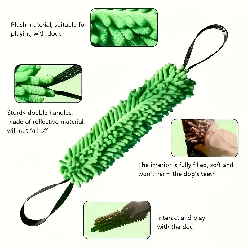 Dog Tug Toy Durable Rope Chew Toy Interactive Training Toy Pet Dental Cleaning Toy for Small Medium Dogs Puppy Pet Supplies