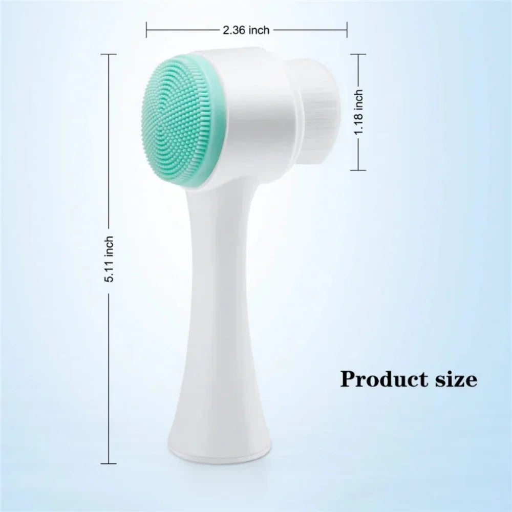 1pc- Silicone Pet Paw Cleaner & Massage Brush Dual Sided Dog Grooming Tool For Healthy Coats And Claws Pet Cleaning Tools